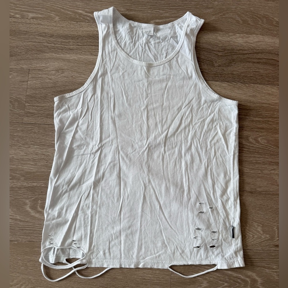 Jed North Distressed Gym Tank